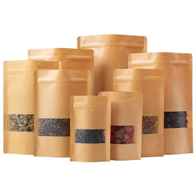 Confezione di tè in carta Kraft